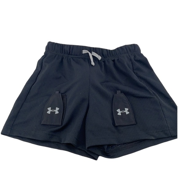 Under Armour Bottoms Under Armour Pro Mesh Jock Velcro Shorts With Cup Sports Gear Soccer